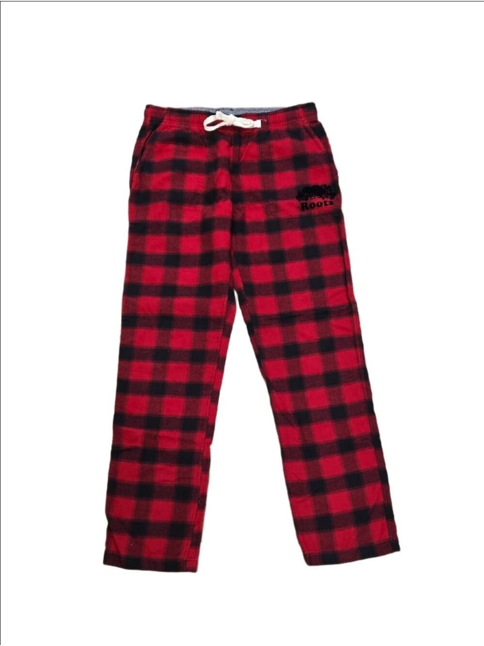 NWOT Roots Red and Black Plaid Cabincore Lounge/Pyjama Pants